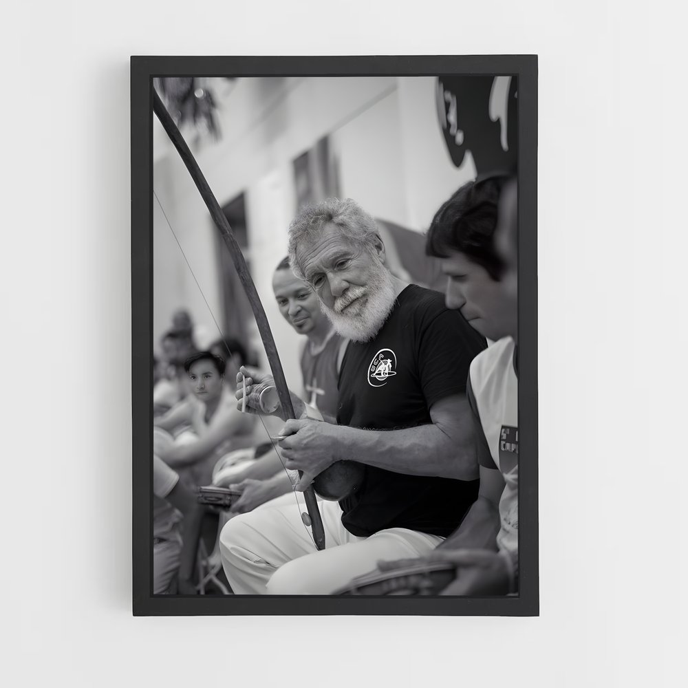 Poster Le Maestro des Rêves – affiche Capoeira (vue 2)